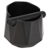 Coffee Knock Box ABS Black Non Slip Multifunctional Coffee Grind