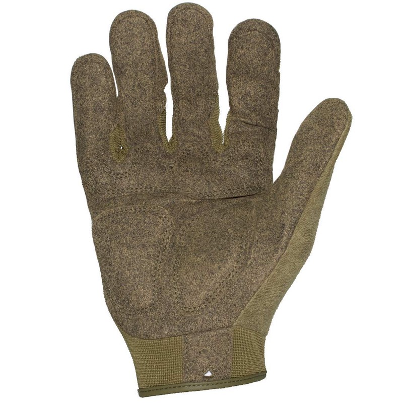 Ironclad Tactical Impact Gloves, Medium, OD Green