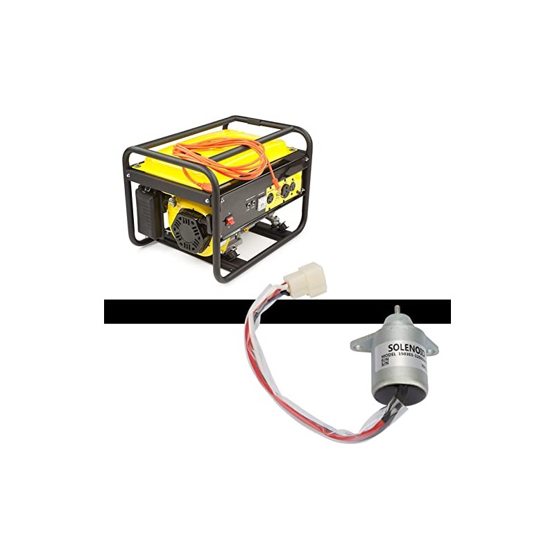12V Shut-off Solenoid Diesel Fuel Engine Stop Solenoid Replacement 1503ES-12S5SUC5S