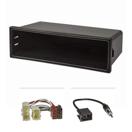 tomzz Audio 2456-000 Radio Fascia Set Compatible with Volvo S70 V70 up to 1999 with Radio Adapter ISO GT5 Antenna Adapter DIN