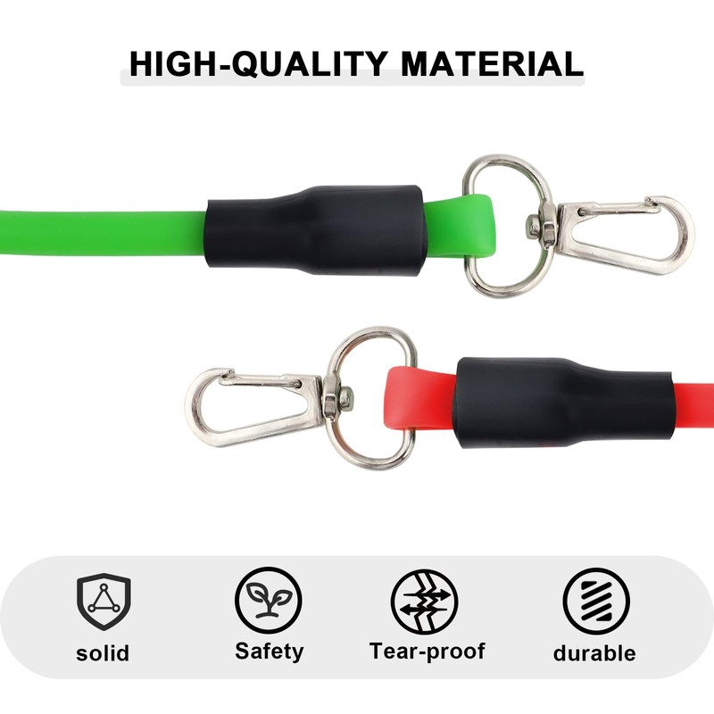 Pack of 5 Resistance Bands, CHSEROK Resistance Bands, Strength Training,