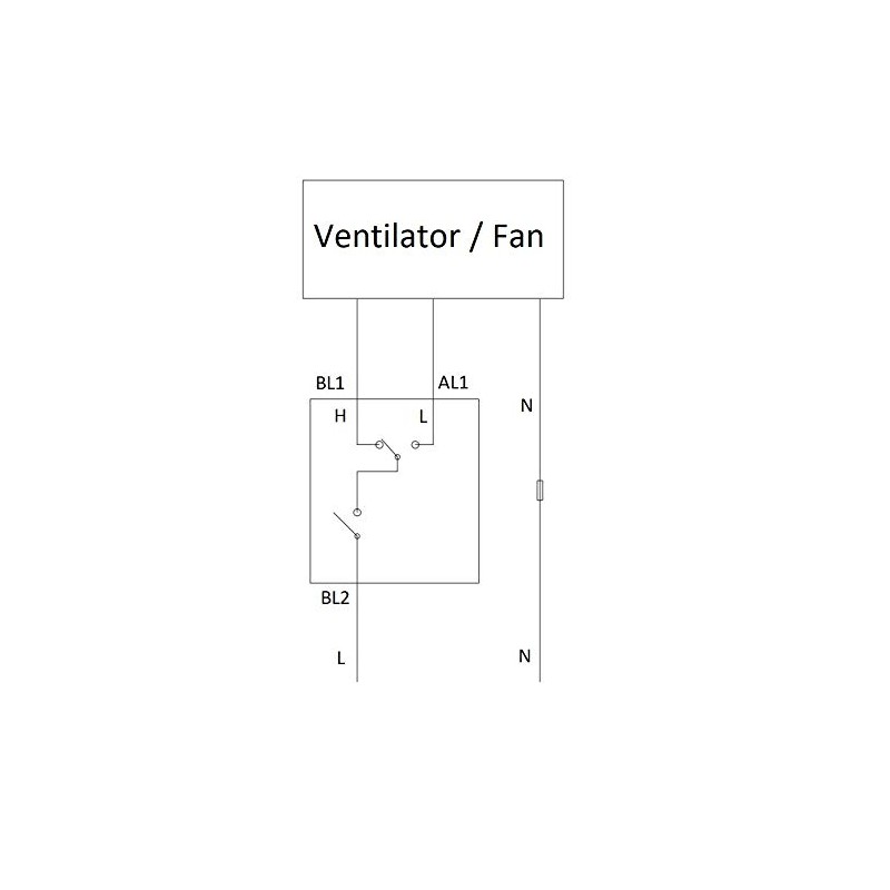 STERR - Duct Fan - IDM, white