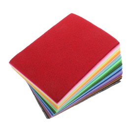 KONTONTY 66pcs Non Woven Felt Fabric Sheets Soft Squares for DIY Crafts Kindergarten Projects Sewing Patchwork Kit Encouraging Creativity and Teamwork for Adults