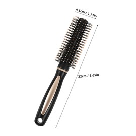 TOVINANNA 2pcs Static Hair Brush for Hair Types Detangling Comb Scalp Massage Reduces Frizz for Men Women and Boys and Girls