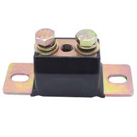 YUCHENSHLP 3.1108G Transmission Mount Performance Polyurethane Mounts Bracket Set Fit for GM Cars and Trucks TH350, TH400, 700R4, and Most Transmissions-Black