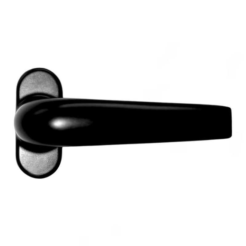 Sivenci Aluminium Door Handle Set | Rosette Handle | Oval