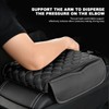 TSUGAMI Car Armrest Cushion, Leather Vehicles Memory Foam Armrest Box