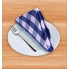 Yaanthiv's Checked Kitchen Napkins - Pack of 8 Cotton, Soft