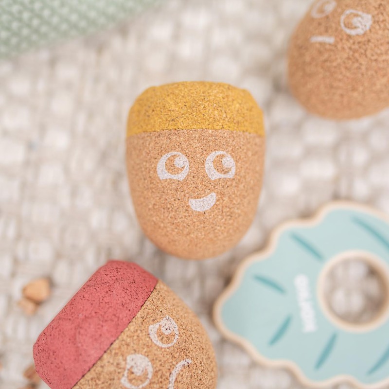 Corko Balance Toy Emotional Acorns Cork Acorns for Emotional Learning