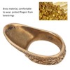 Archery Thumb Ring Universal Archery Shooting Metal Brass Finger Guard