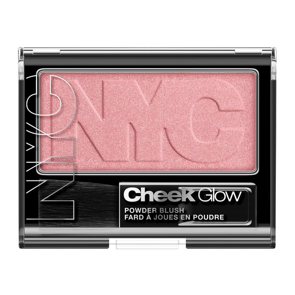 N.Y.C. New York Color Cheek Glow Blush, Prospect Park Rose, 0.28 Ounce