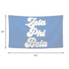 Zeta Phi Beta - Sorority Letter Flag, Logo Design by