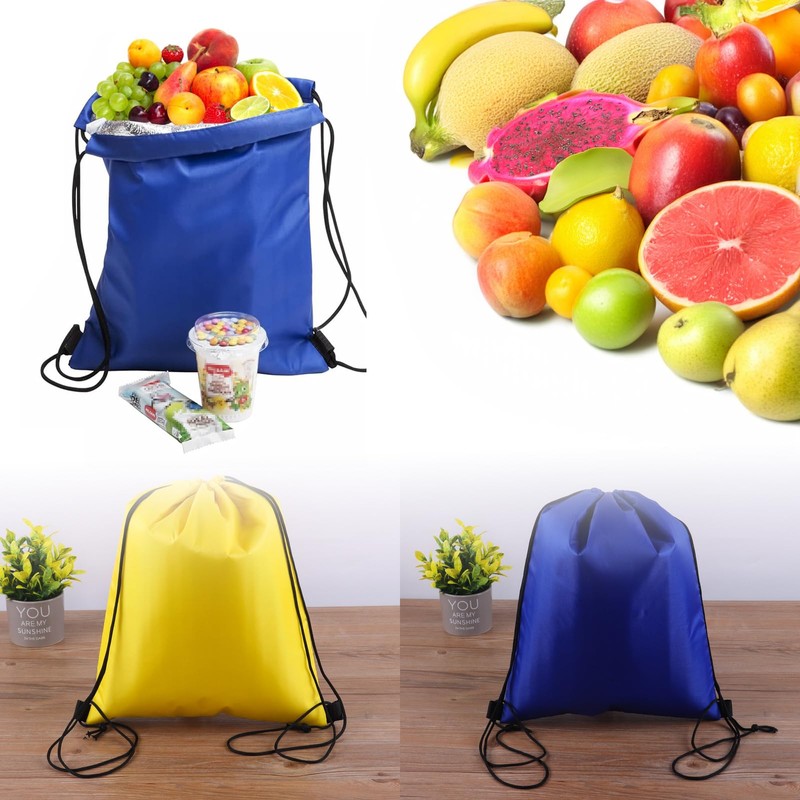 2PCS Insulated Cooler Bag for Lunch, Picnic & Travel -