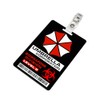 Umbrella Corporation Bioweapons Division Level 5 ID Badge PVC Black