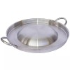 CHAMPS Stainless Steel Convex Comal Bola - Mexican Comal Frying