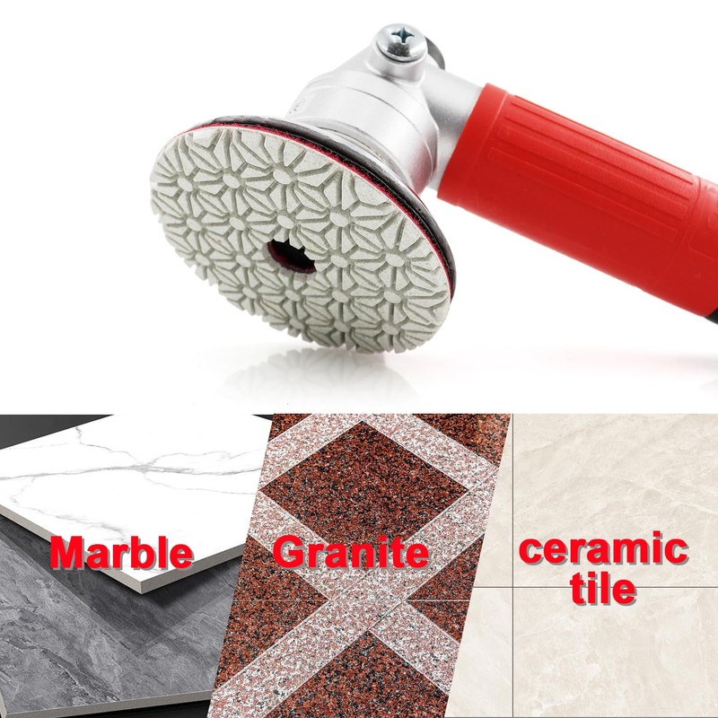 YDROWN 3 Step Diamond Polishing Pads 4 Inch Stone Abrasive