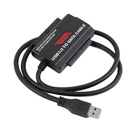 axGear USB 3.0 to IDE SATA Cable Converter with Power Adapter High Speed