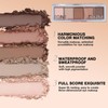 Yamobi Neutral Nude Smokey Eyeshadow Palette, 5 Colours Matt Eyeshadow