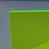 PlasticsAcrylic Green Fluorescent Acrylic Plexiglass sheet 1/16" x 3" x