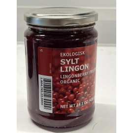 IKEA LINGONBERRY SPREAD SYLT LINGON 14.1 ozFRUIT ORGANIC! Delicious,Holi