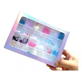 K&H Kit Estuche Decoración Uñas Nail Cute Accesorios 3d Varias