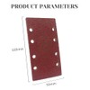 Sandpaper for Electric Sander Sander Pads Sanding Sheets 40 Grits