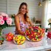 SweetGourmet Jumbo-Sized Assorted Jelly Beans, 6 Fruit Flavors Bulk Candy,