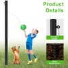Tetherball Set, Tetherball Ball and Rope, 12 FT Adjustable Tetherball