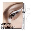 Ownest 12 Pcs White Eyeliner Highlighter Pen, White Pearl Eyeliner