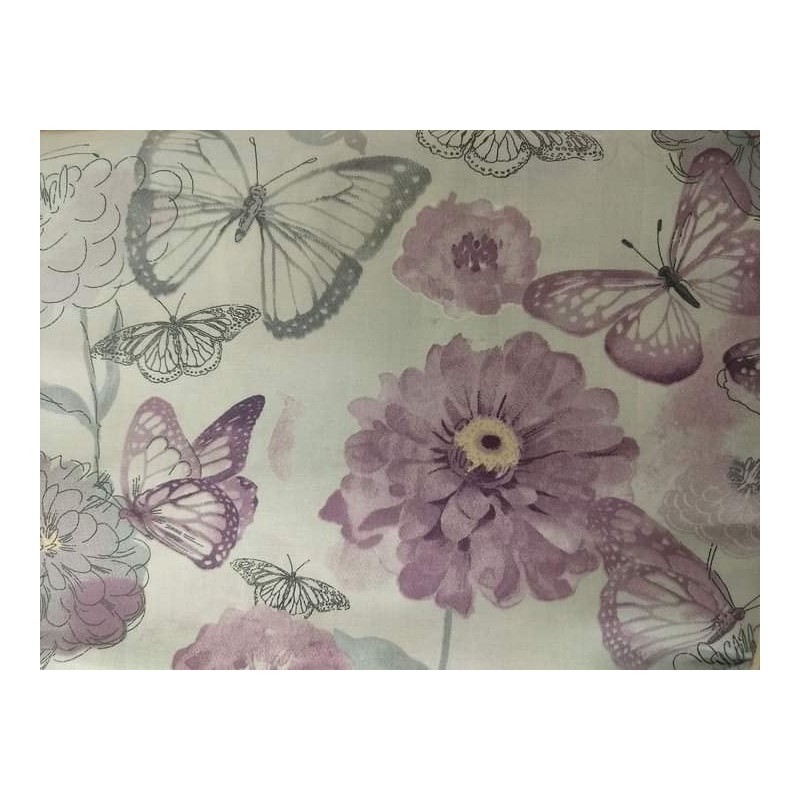 Microwavable Bowl Cozy in a Purple and Dark Gray butterfly