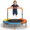 Premium 3FT Foldable Toddler Trampoline for Kids Ages 1-6, 36