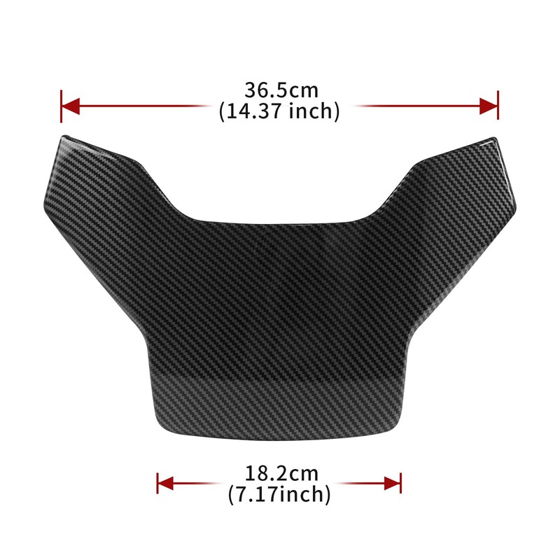 LUXEMOTO Carbon Fiber Classic Hood Accent Panel for Can-Am Ryker