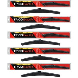 5-Wiper Factory Master Case - Bulk Rear Wiper Blades for Fleets & Service Repair Shops - TRICO 10-A Exact Fit Rear Wiper Blades (Pack of 5)