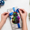 JarThenaAMCS 120Pcs Winter Snowman Scratch Paper Rainbow DIY Scratch Art