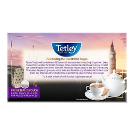 Tetley British Blend Premium Black Tea, 320 Teabags, Rainforest Alliance Certified