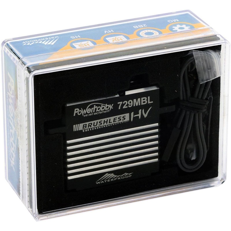 Powerhobby 729MBL HV Waterproof Brushless Steel Gear Servo/Aluminum Case