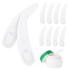 Frcolor Disposable Spatulas Set of 50 Spatulas Makeup Cream Spoons