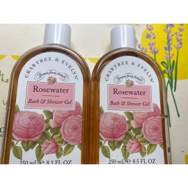 Crabtree Evelyn Rose Body  Wash  8.5 oz  Duo Set