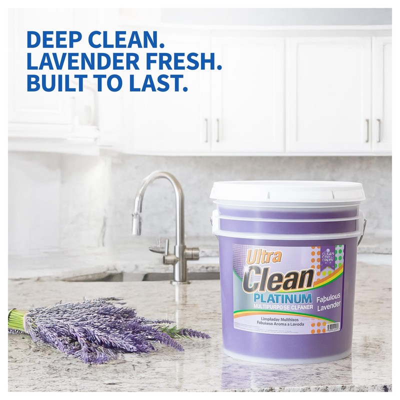 Ultra Clean Platinum Multipurpose Cleaner, Non-Abrasive and Bleach-Free, for Kitchen