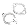 2PCS 2 Bolt 2.5in Exhaust Flange Connection Kit Stainless Steel
