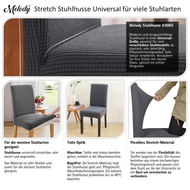 Melody Chair Covers, Stretch Chair Covers, Buy Chair Covers, Soft