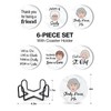 PWHINGN Funny Golden Girls Coasters for Drinks - Golden Girls