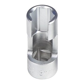 13MM (3/8"DR) Diesel Injector Fuel Line Socket Set Difficult Access Flare Nut Wrench Spanner for Wired Temperature Sensors, Thermo Switches, ABS Tube, Master Cylinder, Coolant, etc