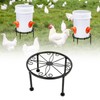 Metal Stand for Chicken Feeder Waterer,maxant Heavy Duty Chicken Water