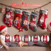 Acina 5 Pcs Christmas Stockings, 18.9" Swedish Santa Gnome Stockings