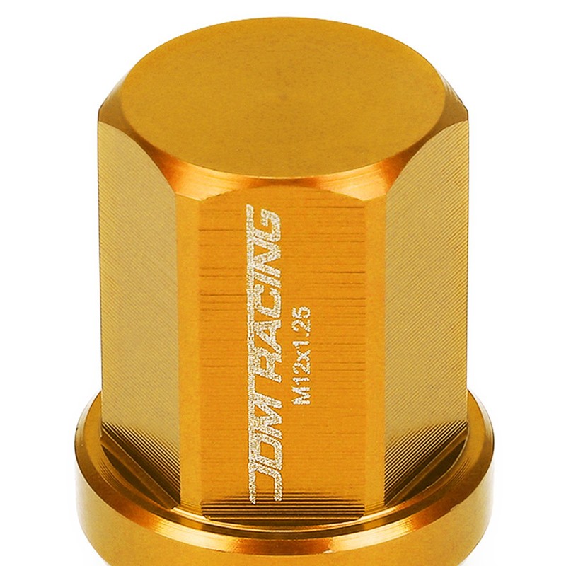 DNA Motoring M12x1.25 Universal Aluminum Lug Nuts, 20 Pcs Anodized