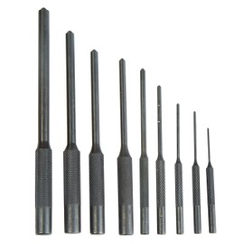 Wheeler Interchangeable Hammer Set Includes Two Hammers with Metal, Brass, Nylon, and Rubber Heads for Gunsmithing