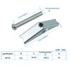 Plasterboard Spring Toggles Hollow Wall Cavity Wall Mounting Spring Toggle