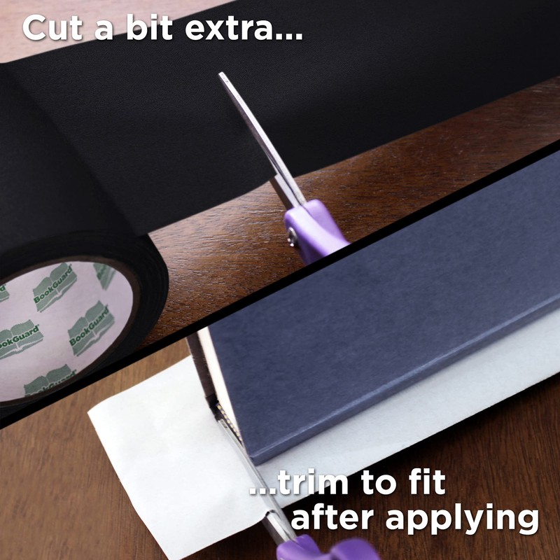 BookGuard 4 inch Premium Bookbinding Repair Cloth Tape, 15 Yard