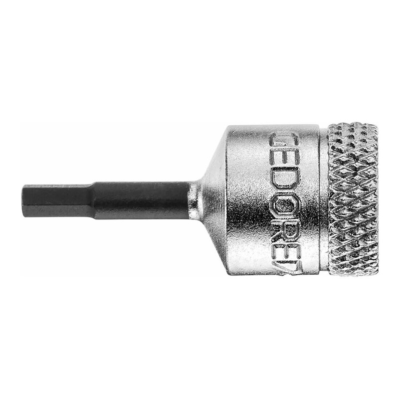 Gedore Hex Socket Driver Bit 1/4in Hex 4mm IN 20